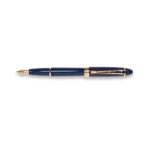   Ipsilon Deluxe Blue Fountain Pen with 14K Gold Nib