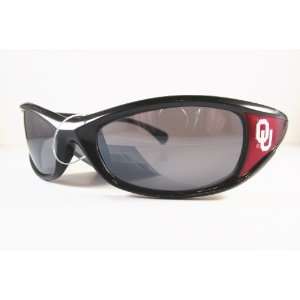    University Oklahoma Sooners Black Red Sunglasses