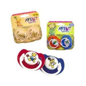  Avent Bear Pacifiers   6 Pack Baby