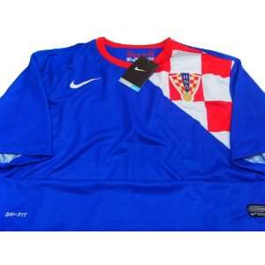  CROATIA Away Soccer Jersey Football Shirt Euro 2012 M,XL 