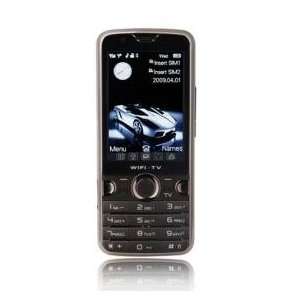   Dual Card Dual Camera Touch Screen Cell Phone Brown (2GB TF Card