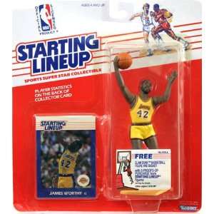   1988 NBA Carded James Worthy (Los Angeles Lakers) C 7/8 Toys & Games