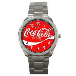    Coca Cola Logo New Style Metal Watch  