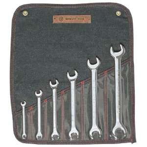   Tool 736 Full Polish Open End Wrench Set, 6 Piece