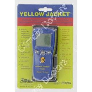 Yellow Jacket 69096 Refrigerant Pressure & Temp Chart