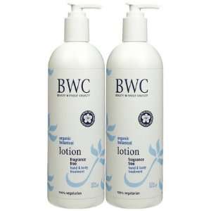 Beauty Without Cruelty Fragrance Free Hand & Body Lotion, 16 oz, 2 ct 
