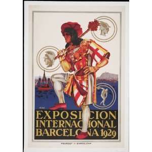  Reprint Exposicion Internacional Barcelona 1929.Mayo 