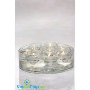  Floating Glass Candle Holders Doughnut