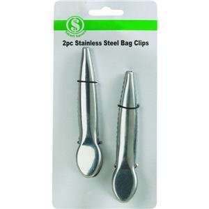  Bag Clip, 2PC STAINLESS BAG CLIPS