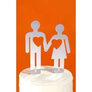  Iconic Bride and Groom Cake Topper