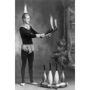  Exclusive By Buyenlarge Fire Juggler 20x30 poster