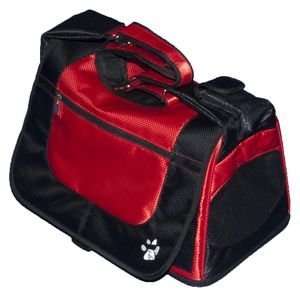  Messenger Bag Pet Carrier & Car Seat   Red    