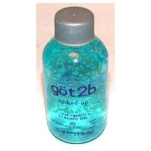    got2b Spiked Up Styling Gel 2.5 fl oz plastic bottle Beauty