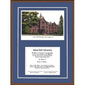  Seton Hall University Diploma Frame