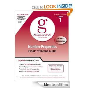   Manhattan GMAT Preparation Guides) Manhattan GMAT  Kindle