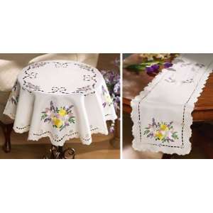  Pretty Spring Floral Table Linens Rounder By Collections 