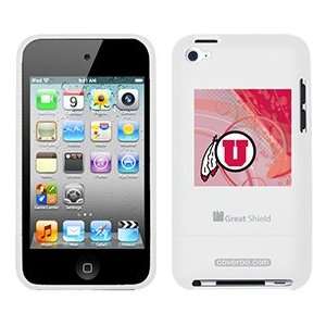  University of Utah Swirl on iPod Touch 4g Greatshield Case 