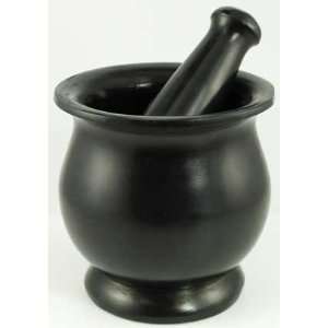  Black Soapstone Mortar and Pestle Set Wicca Wiccan Pagan 