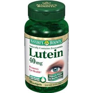 Natures Bounty Lutein 40 Mg, 30 Count
