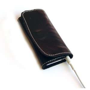  iPod Nano Leather Sleeve/Case Black 