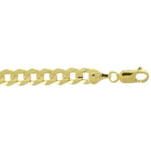  7mm Concave Curb Bracelet Jewelry