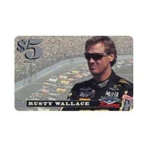   Phone Card Assets Racing 1995 $5. Rusty Wallace 