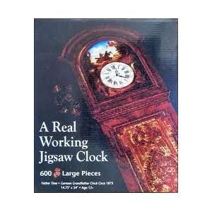  A Real Working Clock 600 Piece Jigsaw Puzzle Toys & Games