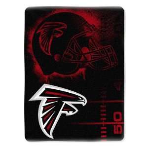  Atlanta Falcons NFL Tag Micro Raschel 60x80 Blanket by 