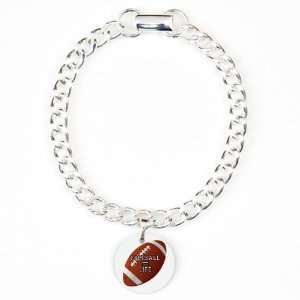  Charm Bracelet Football Equals Life Artsmith Inc Jewelry