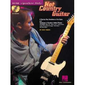  Hal Leonard Hot Country Guitar (Book/CD) Musical 