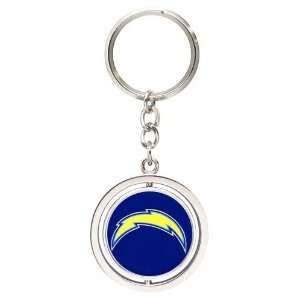    San Diego Chargers   NFL Spinning Logo Keychain