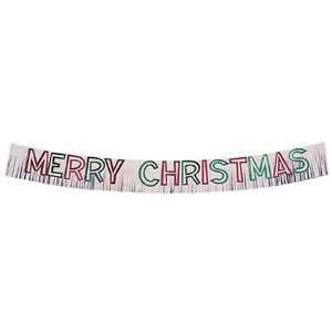  Red/Green Merry Christmas Banner Toys & Games