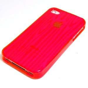  Cosmos ® Red TPU soft case cover for iPhone 4 4G AT&T 