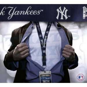  New York Yankees MLB Lanyard Key Chain and Ticket Holder 