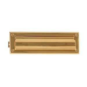  Brass Accents A07 M0010 605 Polished Brass Mail Slot 13 x 