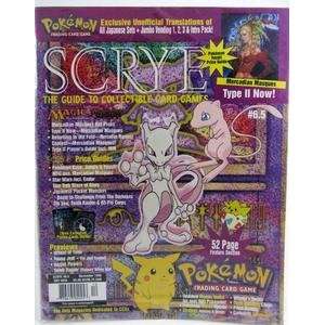  Scrye Pokemon Trading Card Game Magazine #6.5 December 