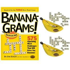  Bananagrams   The Official Book with Pair O Bananagrams 