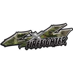   Series 4x4 Truck Firefighter Edition Decals in Real Camo Automotive