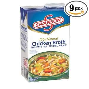 Swansons Chicken Broth, 25.8 Ounce Grocery & Gourmet Food