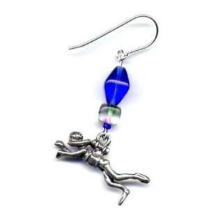  Scuba Diver Earrings Sterling Silver Jewelry Everything 