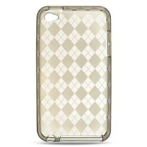   Pc Hard Rubber Gel Skin Case for Apple iPod Touch 4 