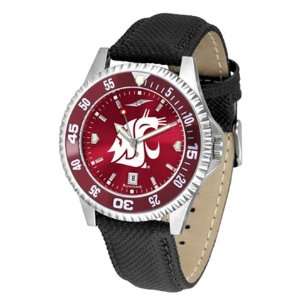   State University Mens Leather Wristwatch