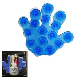  Double Sided Blue Suction Cups Suction Cup Holder for Soap 