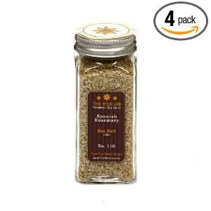 The Spice Lab Spanish Rosemary Sea Salt, USA (Pack of 4)  
