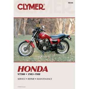  Honda VT500 1983 1988 Clymer Repair Manual Automotive