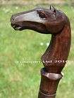 fairtrade solid wooden horse walking stick  buy it