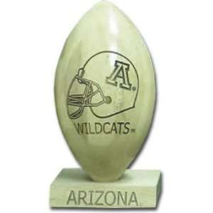  Arizona Wildcats 5/16 Scale Laser Engraved Wood Football 
