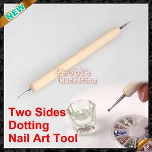   Two Sides Dotting Pens Dot Paint Double point Tool Marbleizing  