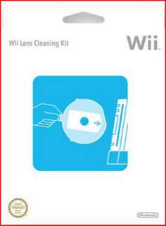 Wii Lens Cleaning Kit includes fluid+padsnintendo NEW  