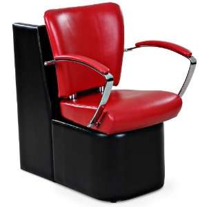  Novak Red Dryer Chair Beauty